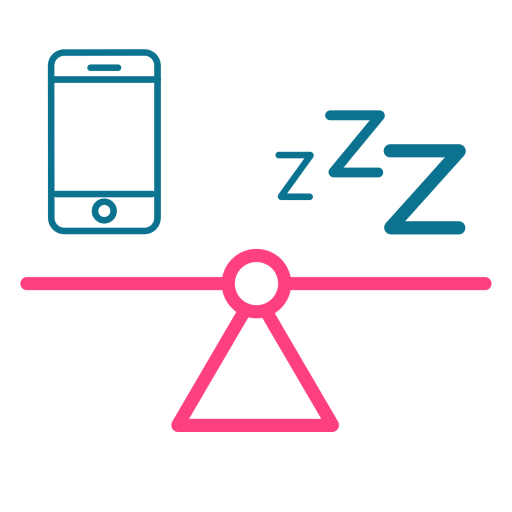 Icon Schlafhygiene und Mediennutzung gestalten